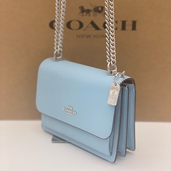 Coach Crossgrain Leather Mini Klare Crossbody Shoulder Bag - Picture 11 of 13